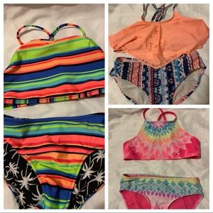 Girls bathing suits size 7/8